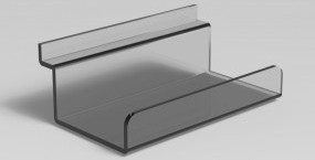 Books/Multimedia Shelf - Book Support / Slat Fix Books/Multimedia Shelf - Book Support / Slat Fix