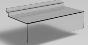 Shelf with Branding Facilities Shelf with Branding Facilities