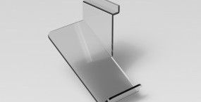 Sloping Side Facing Shoe Display - Slat Fix Sloping Side Facing Shoe Display - Slat Fix
