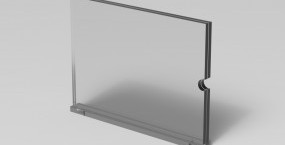 Frame with magnets