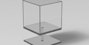 5 sided cube on feet